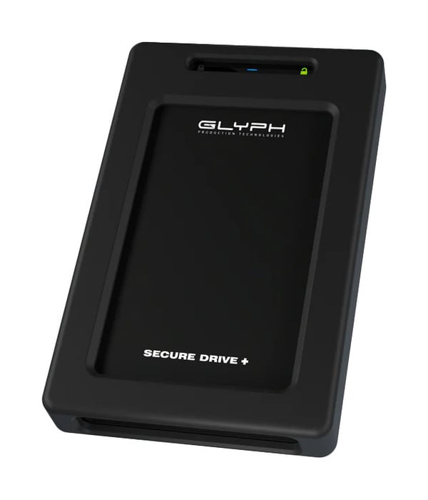 Glyph SDPLSSD8000BT SecureDrive Plus Bluetooth, Bus-Powered, SSD, 8TB