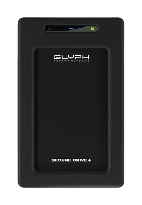 Glyph SDPLSSD8000BT SecureDrive Plus Bluetooth, Bus-Powered, SSD, 8TB