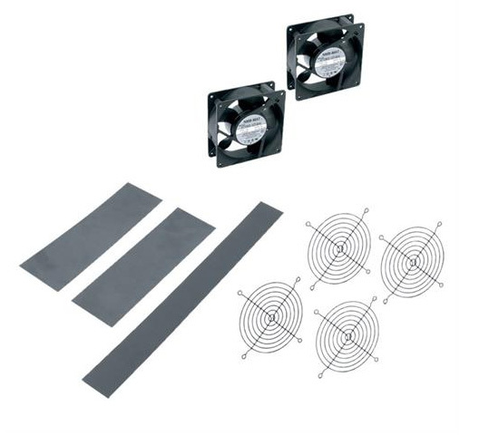 Middle Atlantic DWRSR-6-FK Fan Kit Designed For The 26" Or 32" Deep DWR And 23" Wide, 2