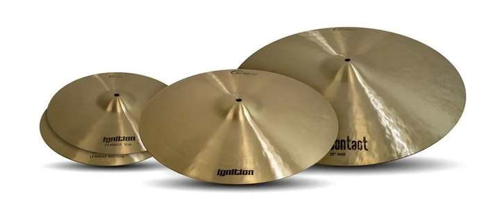 Dream Cymbals IGNCP3 Ignition 3 Piece Cymbal Pack, 14"/16"/20"