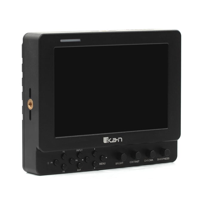 ikan VXF7-HB-DK 4K HDMI/3G-SDI On-Camera Monitor With Tally Deluxe Kit