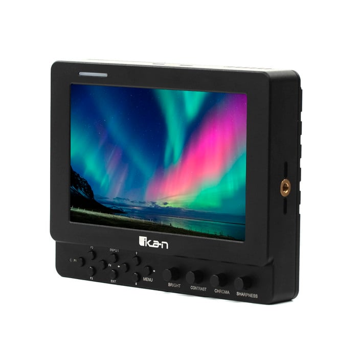 ikan VXF7-V2-DK 4K HDMI/3G-SDI On-Camera Monitor With Tally Deluxe Kit V.2