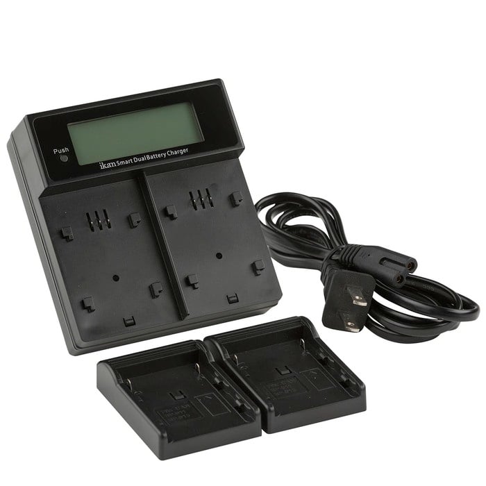 ikan ICH-KDUAL-900 Dual Charger For Canon 900 Style Batteries