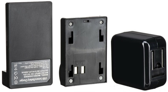 ikan ICH-KUSB-900 DV Battery Charger And USB Wall Adapter For Canon 900-Series