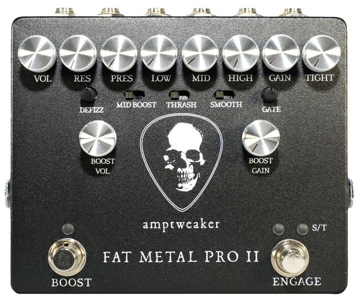 Amptweaker Fat Metal Pro II Fat Metal Pro II Distortion Effect Pedal