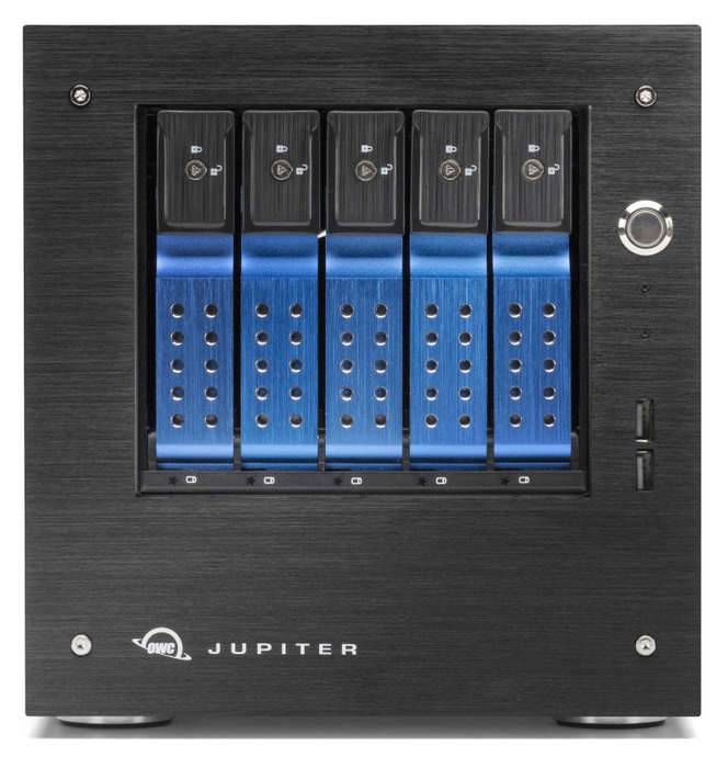 OWC JMIN0535R040H2 40TB Jupiter Mini 5-Drive Desktop Network Attached Storage