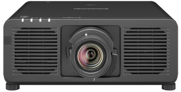 Panasonic PT-REQ80BU 8,000 Lumens Pixel Shift UHD 4K Laser DLP Projector, Black