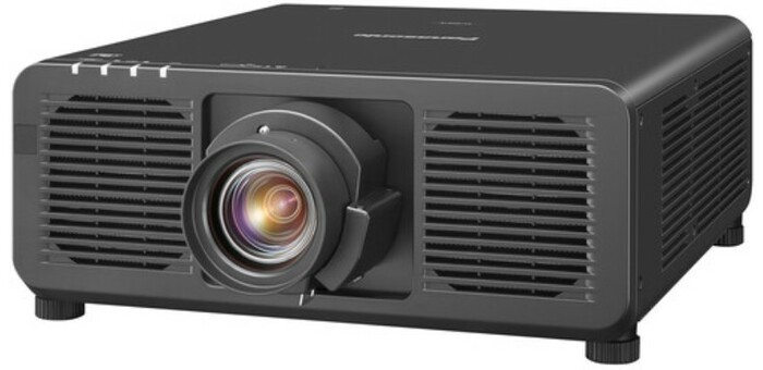 Panasonic PT-REQ80BU 8,000 Lumens Pixel Shift UHD 4K Laser DLP Projector, Black