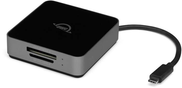 OWC OWCTCCFXBSDRDR Atlas USB 3.2 10Gb/s Dual CFexpress + SD Card Reader/Writer