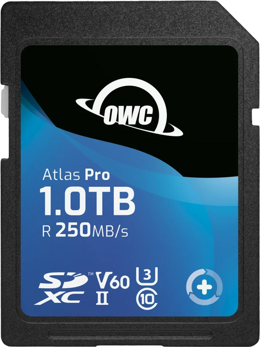 OWC OWCSDV60P0064 64GB OWC Atlas Pro SDXC V60 UHS-II Memory Card