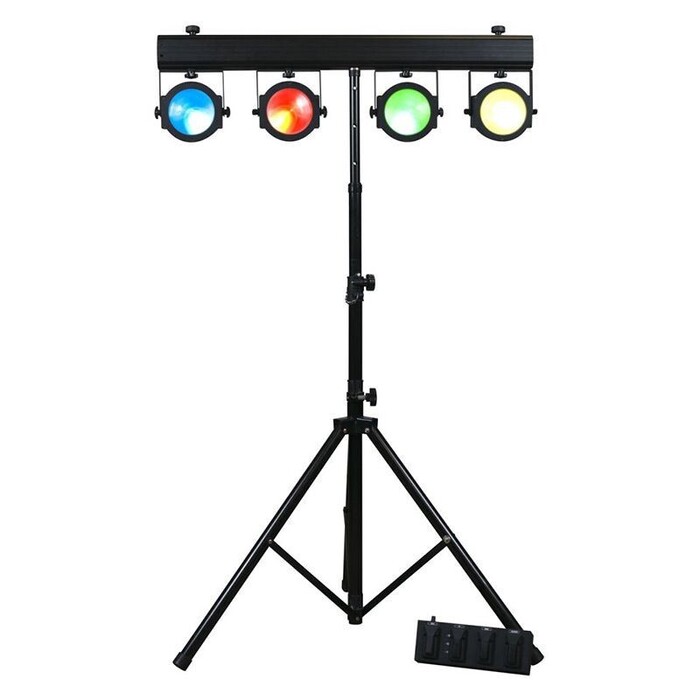 Eliminator Lighting DOT444 Dotz TPar Sys Plus Portable Stage Lighting Wash System