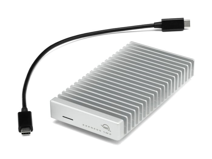 OWC OWCUS4EXP1M2 Express 1M2 USB4 Bus-Powered Storage For NVMe M.2 SSDs