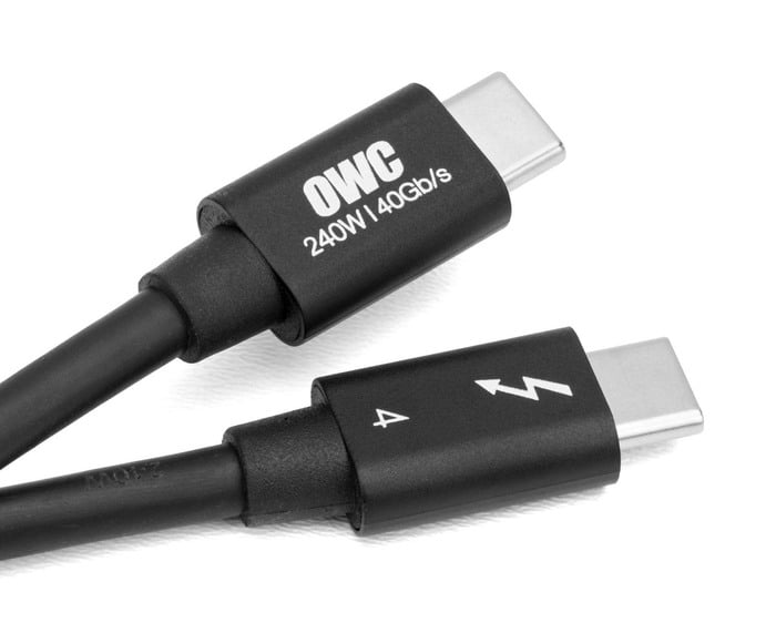 OWC OWCCBLTB4C0.3M 11.8" Thunderbolt USB-C Cable