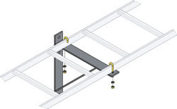 Middle Atlantic CLB-TSB6 Triangle Wall Support Bracket (6 Count)