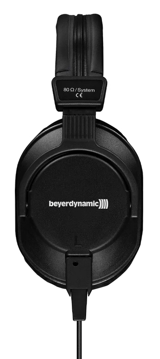 Beyerdynamic DT250-250 443.530 Professional Closed-Back Studio Headphones, Coiled Cable, 250 Ohm