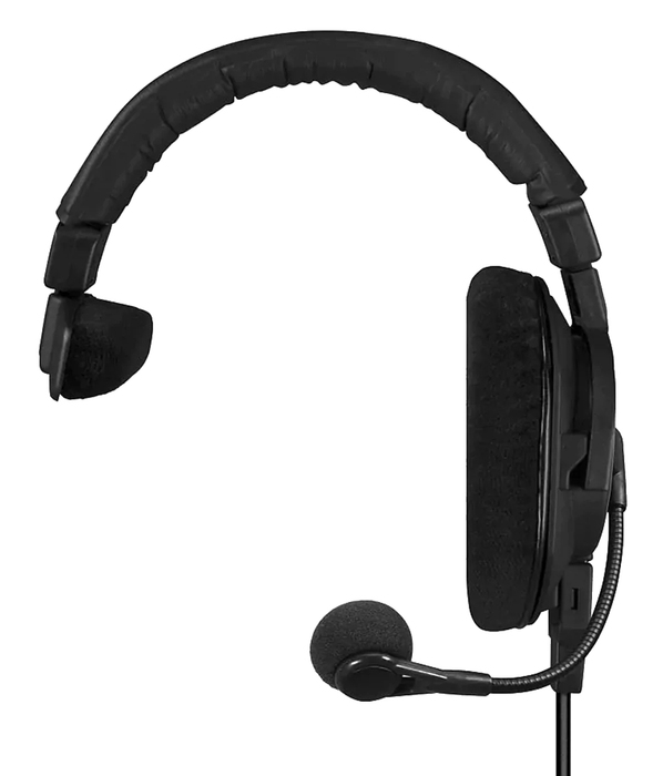 Beyerdynamic DT280-200/250-MKII Single-Ear Headset And Microphone, 250/200 Ohm