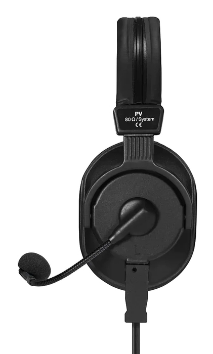 Beyerdynamic DT280-200/250-MKII Single-Ear Headset And Microphone, 250/200 Ohm