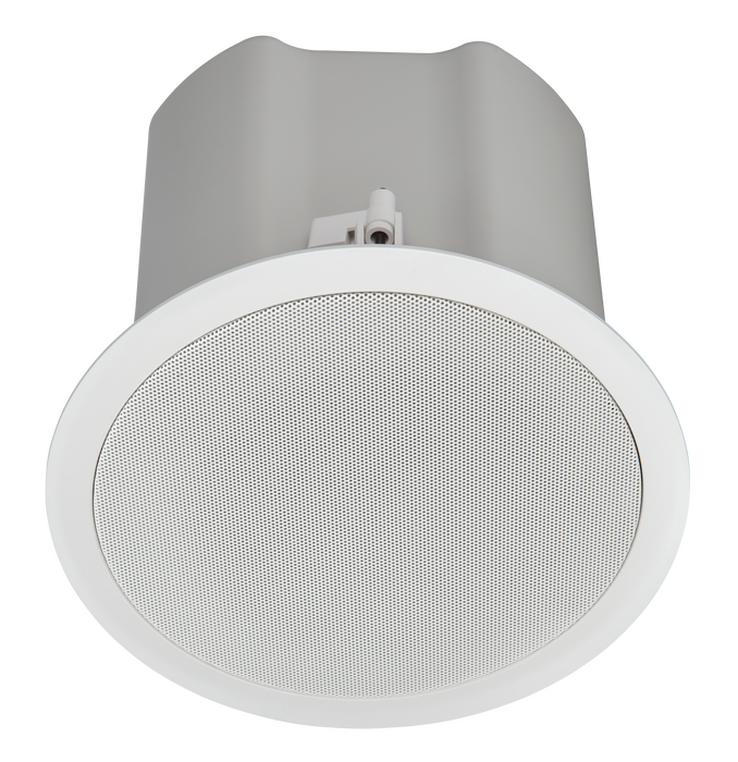 Crestron SAROS ICI6T-W-T-EACH+ Saros Integrator 6.5” 2-Way In-Ceiling Speaker, White Textured, Must Be Ordered In Pairs