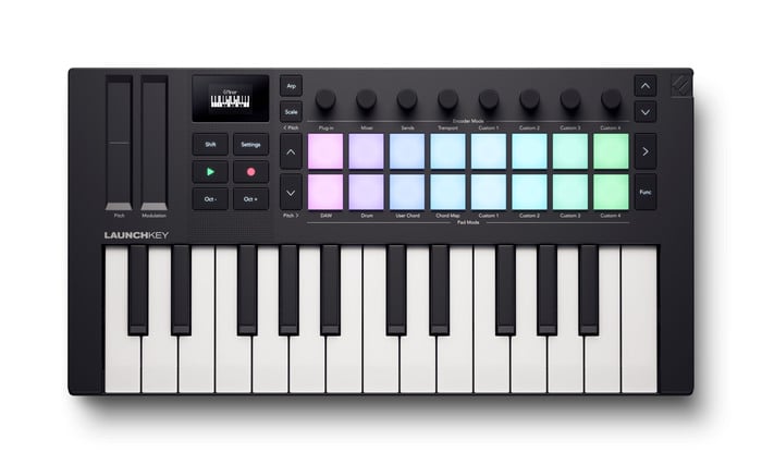 Novation Launchkey Mini25 [MK4] 25-Note Mini-Controller Keyboard For All Major DAWs