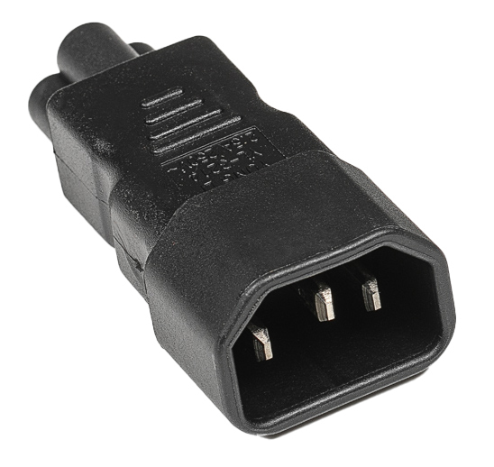 CIOKS LINK Mains Link Adapter IEC C14 To C5 Mains Link Adapter