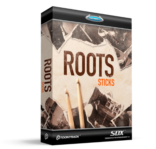 Toontrack Roots Sticks SDX SDX Sound Expansion [Virtual]