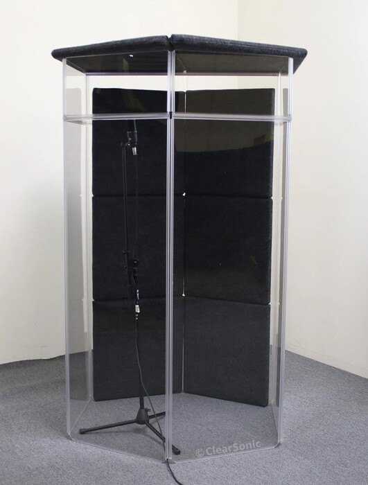 Clearsonic IPG 4' X 4' X 6.5' Vocal Isolation Booth With Lid