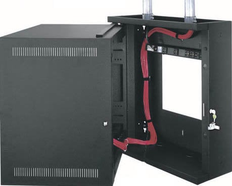 Middle Atlantic EWR-10-22 10SP Wall Mount Rack At 22" Depth