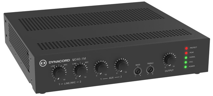 Dynacord U240-1M-US Mixer Amplifier 240W 1 Channel, US