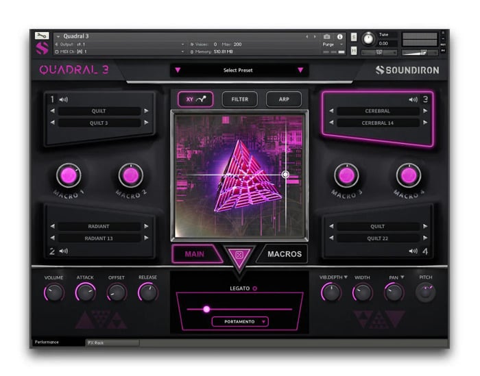 Soundiron Quadral 3 An Innovative Sound-Design Synthesis Engine [Virtual]