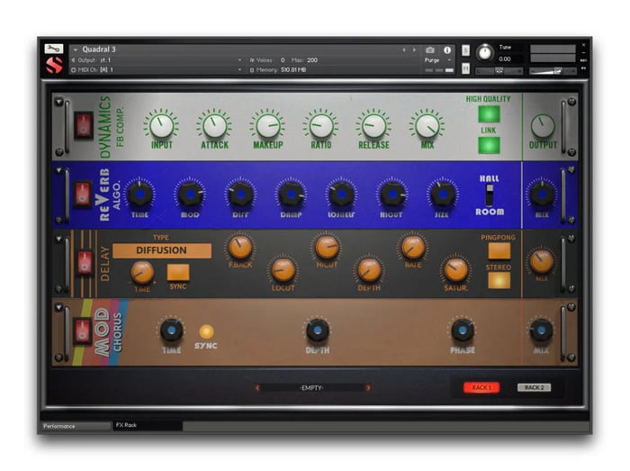 Soundiron Quadral 3 An Innovative Sound-Design Synthesis Engine [Virtual]