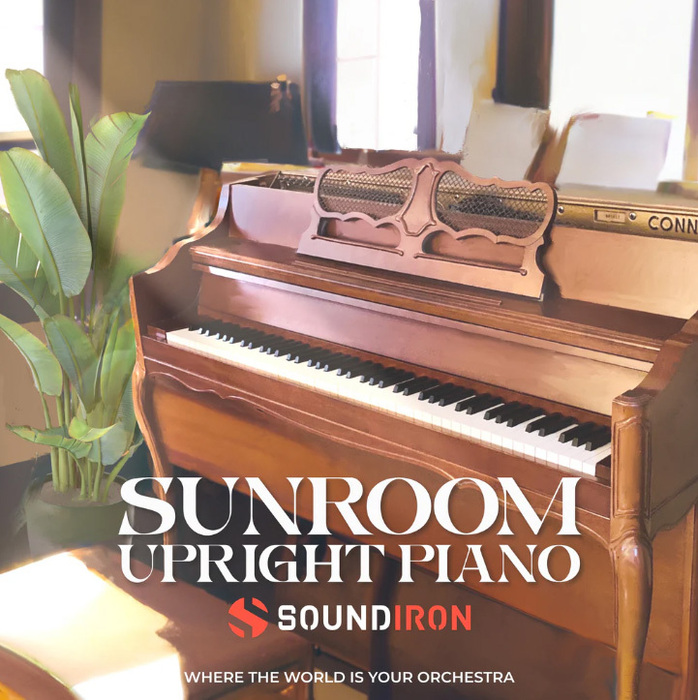 Soundiron Sunroom Upright Piano A Rich, Warm Upright Piano [Virtual]