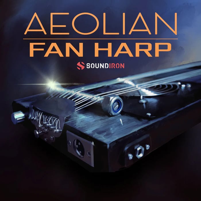 Soundiron Aeolian Fan Harp Unique Wind-Blown Steel-Stringed Zither [Virtual]