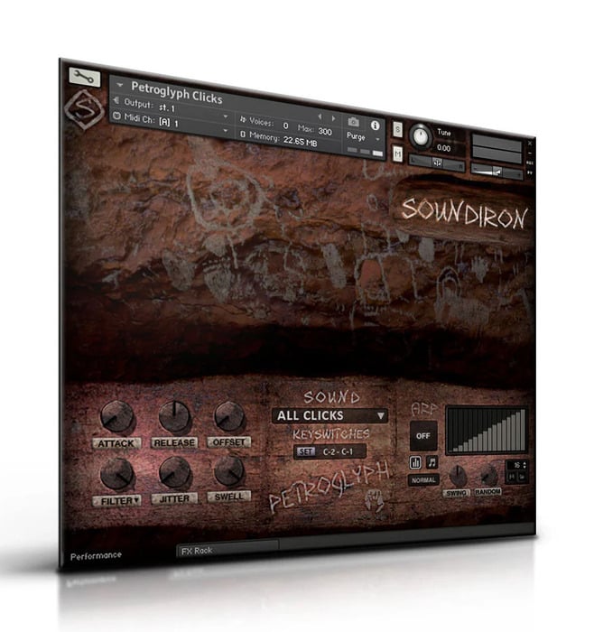 Soundiron Petroglyph Ancient Stone Percussion Library For Kontakt [Virtual]