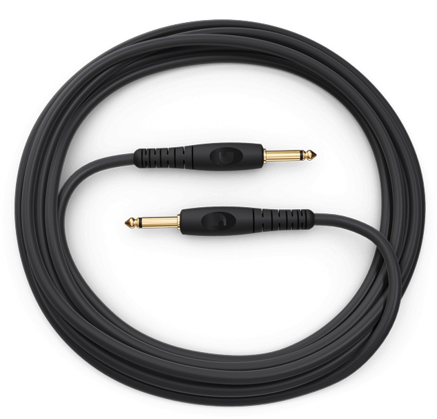 D`Addario PW-G-10 Guitar/Instrument Cable, 1/4"-1/4", Mono, 10 Feet