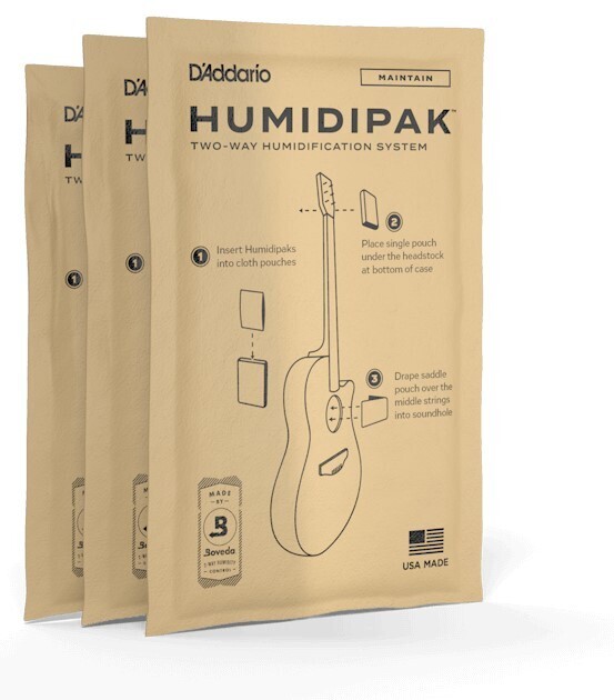 D`Addario PW-HPRP-03 3-Pack Of Replacement Humidipak Packets