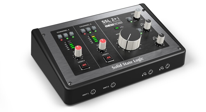 Solid State Logic SSL 2+ MKII 32-Bit 192kHz 2x4 USB-C Audio Interface