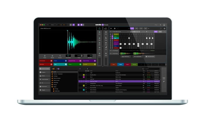 Serato Studio Beat Making DAW With 1GB Of Built-in Sounds And Samples [Virtual]