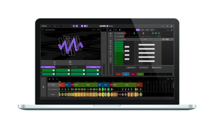 Serato Studio Beat Making DAW With 1GB Of Built-in Sounds And Samples [Virtual]