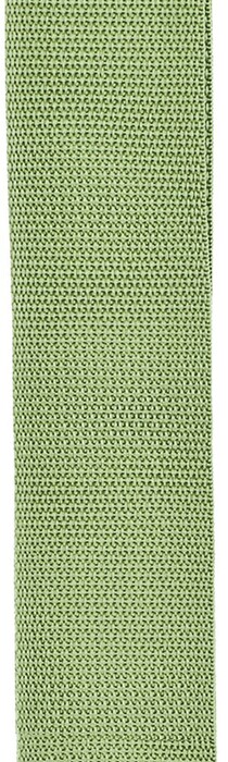 D`Addario PWS107 35"-59.5" Green Polypropylene Guitar Strap