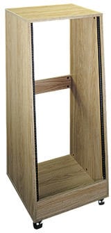 Middle Atlantic OSR16 16SP Oak Rack With Casters