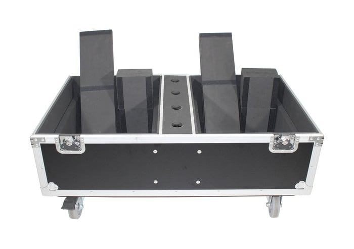 ProX X-RCF-EVOX8J8X2W ATA Style Flight-Road Case For RCF EVOX 8 J8 JMIX8 Speaker Array System Fits Two Speakers And Subs