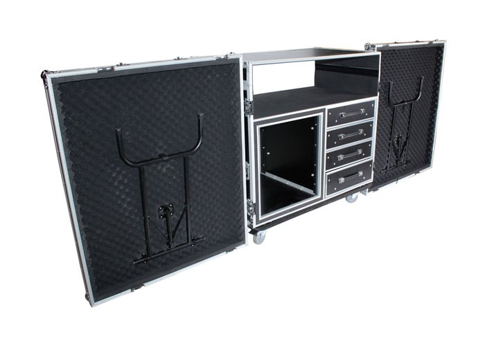 ProX XS-12U4DTWCO ATA Mixing Console Case With Two Tables