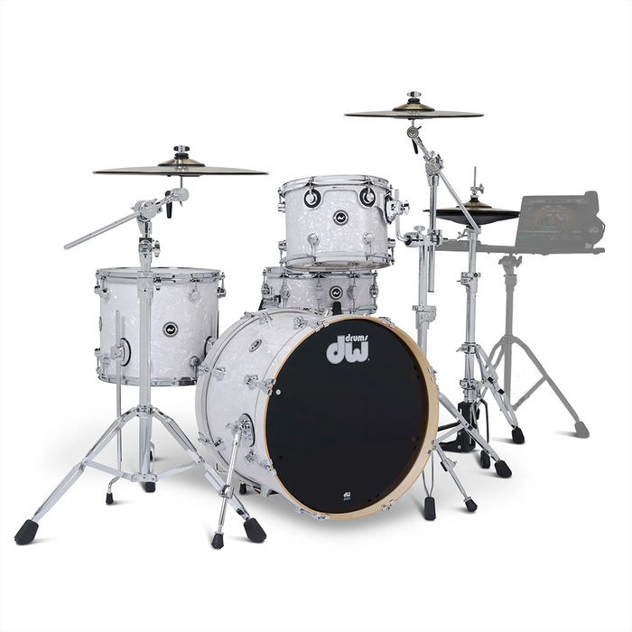 DW DEKTFP04TA [Demo Item] DWe 4-piece Drum Kit Bundle