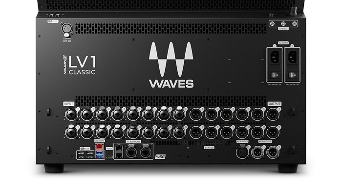 Waves eMotion LV1 Classic 64-channel Compact Digital Mixer W/ 21.5" Touchscreen, 17 Faders