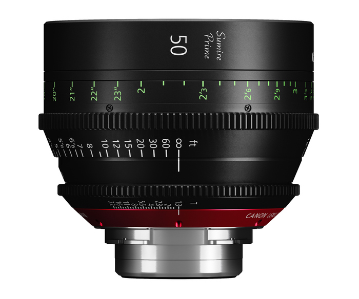 Canon 3361C002 [Restock Item] 50mm T1.3 Sumire Prime Lens With PL Mount