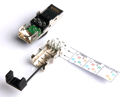 Liberty AV 1401405012-I  [Restock Item] RJ45 Shielded CAT6A Tool-Less Connectors