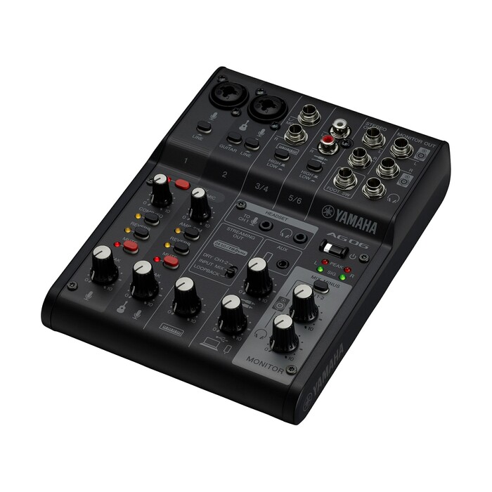 Yamaha AG06 Mk2 [Restock Item] 6-Channel Mixer/USB Interface For IOS/Mac/PC