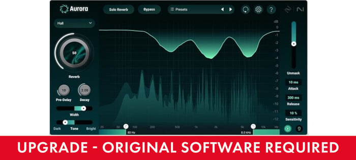 iZotope Aurora: Crossgrade Reverb Crossgrade From Any Paid IZotope Product [Virtual]