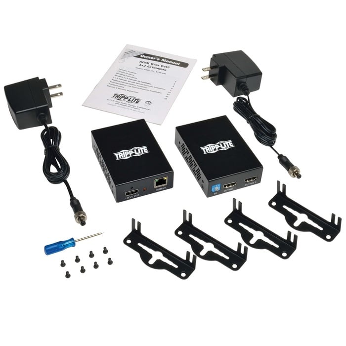 Tripp Lite B126-2A1 [Restock Item] HDMI Over Cat5 Cat6 Video Extender Transmitter & Receiver TAA