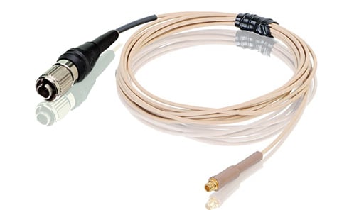 Countryman E6CABLEL2-AT-CH E6 Cable For AT, 2mm Light Beige